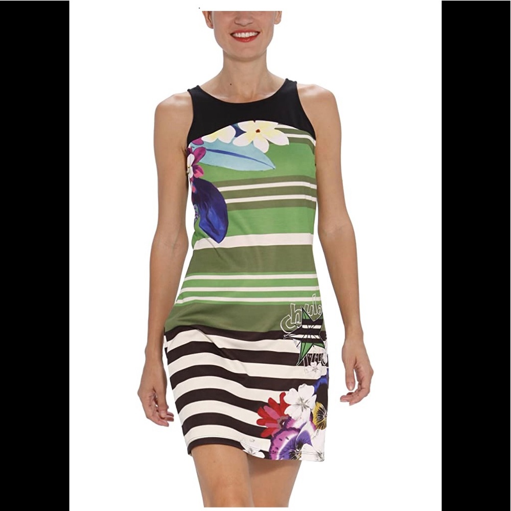 Desigual Short Striped Dress